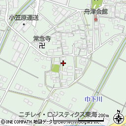 愛知県小牧市舟津2341-2周辺の地図