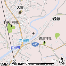 千葉県富津市岩瀬1074周辺の地図