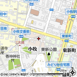 愛知県小牧市北外山入鹿新田11周辺の地図