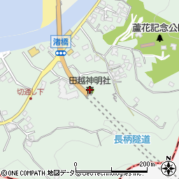 田越神明社周辺の地図