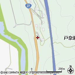 京都府綾部市戸奈瀬町孫三谷周辺の地図