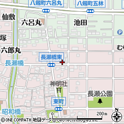 愛知県岩倉市東町東市場屋敷282周辺の地図