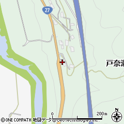 京都府綾部市戸奈瀬町（孫三谷）周辺の地図