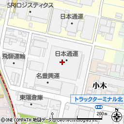 日本通運株式会社　名古屋北支店管理課周辺の地図
