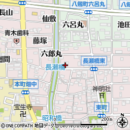 愛知県岩倉市東町東市場屋敷230周辺の地図