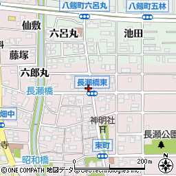 愛知県岩倉市東町東市場屋敷238周辺の地図