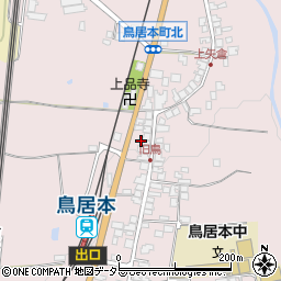 滋賀県彦根市鳥居本町705周辺の地図