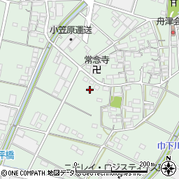 愛知県小牧市舟津1115-1周辺の地図