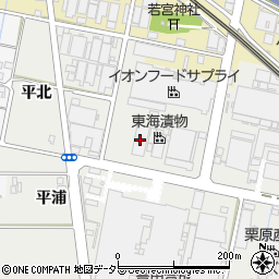名古屋埠頭サイロ尾西冷蔵倉庫周辺の地図