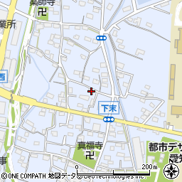 愛知県小牧市下末1238周辺の地図