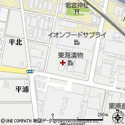 名古屋埠頭サイロ株式会社　尾西事業所周辺の地図
