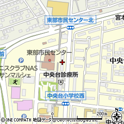 中部興信所岡崎営業所周辺の地図