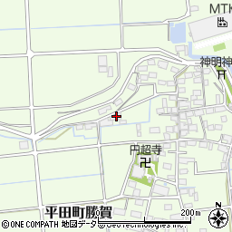 岐阜県海津市平田町勝賀1478周辺の地図