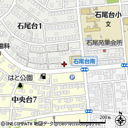 高蔵寺石尾台郵便局 ＡＴＭ周辺の地図
