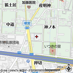 株式会社名古屋食糧米粉工場周辺の地図