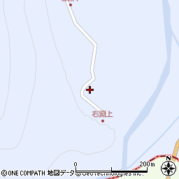 滋賀県高島市朽木栃生899周辺の地図