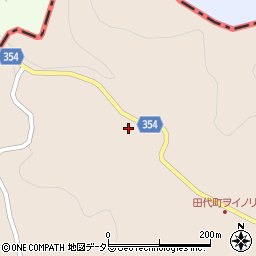 愛知県豊田市小原田代町坂向周辺の地図