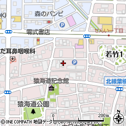 愛知県一宮市丹陽町猿海道郷浦周辺の地図