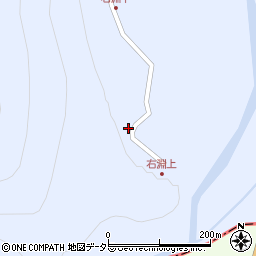 滋賀県高島市朽木栃生965周辺の地図