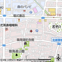 愛知県一宮市丹陽町猿海道（郷浦）周辺の地図