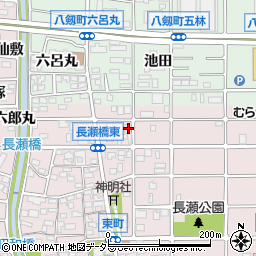 愛知県岩倉市東町東市場屋敷275周辺の地図