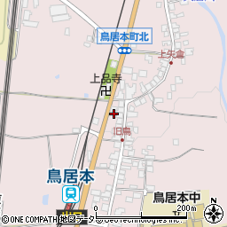 滋賀県彦根市鳥居本町709周辺の地図
