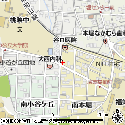 京都府福知山市南本堀1292周辺の地図