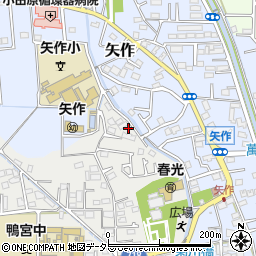 神奈川県小田原市鴨宮480-5周辺の地図