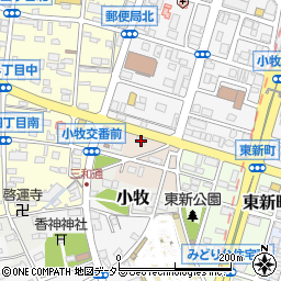 愛知県小牧市北外山入鹿新田8周辺の地図