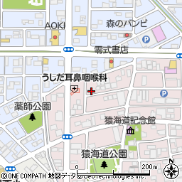 愛知県一宮市丹陽町猿海道保領周辺の地図
