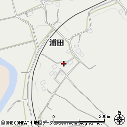 千葉県君津市浦田639周辺の地図