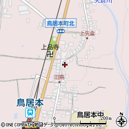 滋賀県彦根市鳥居本町710周辺の地図