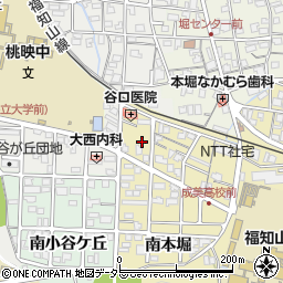 京都府福知山市南本堀1283周辺の地図