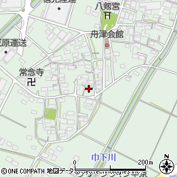 愛知県小牧市舟津2349周辺の地図