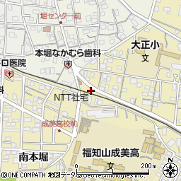 京都府福知山市堀1321-4周辺の地図