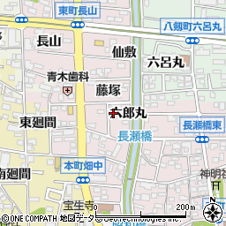 愛知県岩倉市東町藤塚周辺の地図