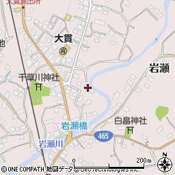 千葉県富津市岩瀬1078周辺の地図