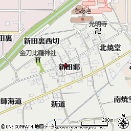 愛知県一宮市丹陽町重吉新田郷周辺の地図