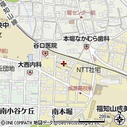 京都府福知山市南本堀1270-1周辺の地図