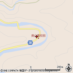 京都府南丹市美山町佐々里村下周辺の地図