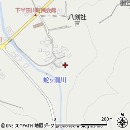 愛知県瀬戸市下半田川町647周辺の地図