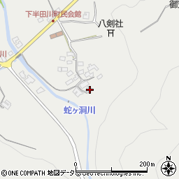 愛知県瀬戸市下半田川町648周辺の地図