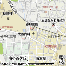 京都府福知山市南本堀1293周辺の地図
