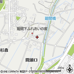 愛知県春日井市廻間町石亀18周辺の地図