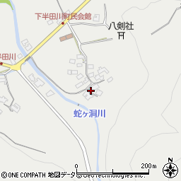 愛知県瀬戸市下半田川町650周辺の地図