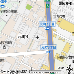 川西倉庫株式会社　名古屋支店小牧営業所周辺の地図