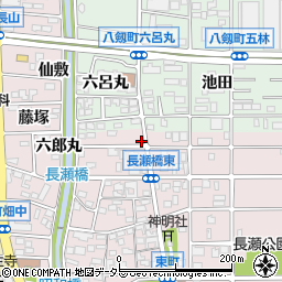 愛知県岩倉市東町東市場屋敷256周辺の地図
