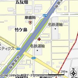 愛知県一宮市千秋町町屋西野5-18周辺の地図