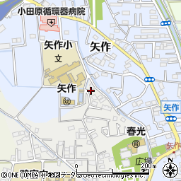 神奈川県小田原市鴨宮480-8周辺の地図