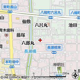 愛知県岩倉市東町東市場屋敷251周辺の地図